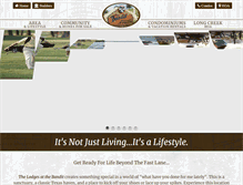 Tablet Screenshot of livingatthebandit.com